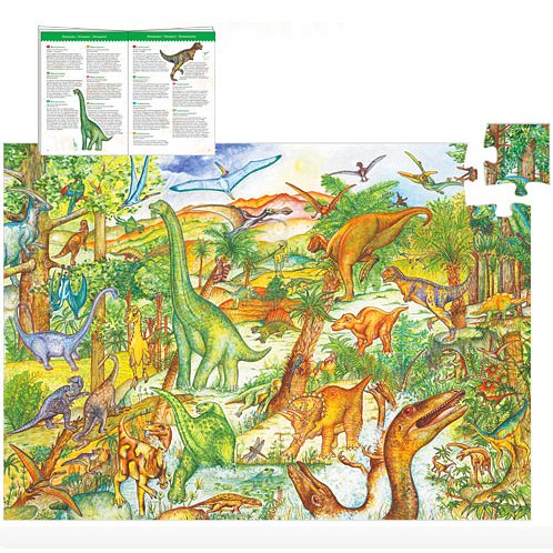 Puzzle - Dinosaures,  100 pices 