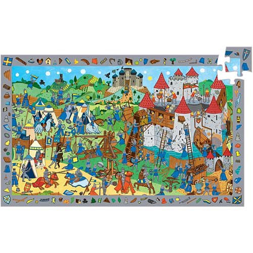 Puzzle - Chevaliers,  54 pices 