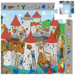 Puzzle - Chevaliers,  54 pices. n1