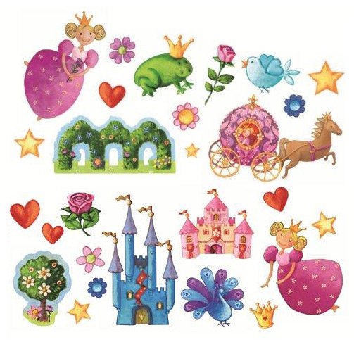 Stickers repositionnables - Princesse Marguerite 