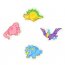 4 grandes gommes dino