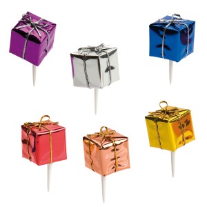 6 pics paquets cadeaux
