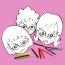 6 masques � d�corer Fille