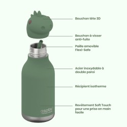 Gourde Bestie Méduse Rose - 460 ml. n°6