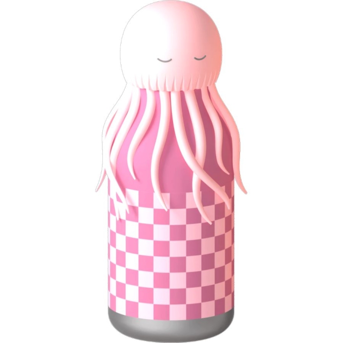 Gourde Mduse Rose - 460 ml 