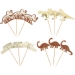 12 Cake Toppers Dinosaure Ivoire/Camel/Or. n°1