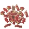 100 Confettis Pompier Kraft images:#0