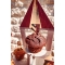 12 Cake Toppers Chevalier Bordeaux images:#2
