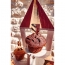12 Cake Toppers Chevalier Bordeaux