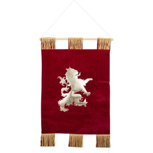 Blason Royal Chevalier Bordeaux/Or - Velours