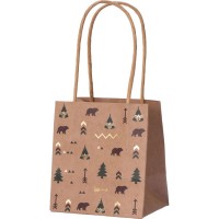 Contient : 1 x 4 Mini Sacs Cadeaux Indian Forest