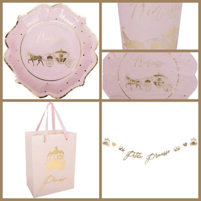 Grande Bo�te � F�te Princesse Rose 