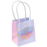 Contient : 1 x 6 Mini Sacs Cadeaux Gender Reveal Fille ou Garcon ?