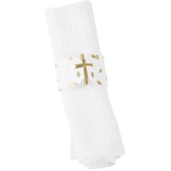 Maxi Bote  Fte Communion Jolis Brins Blanc / Or. n8