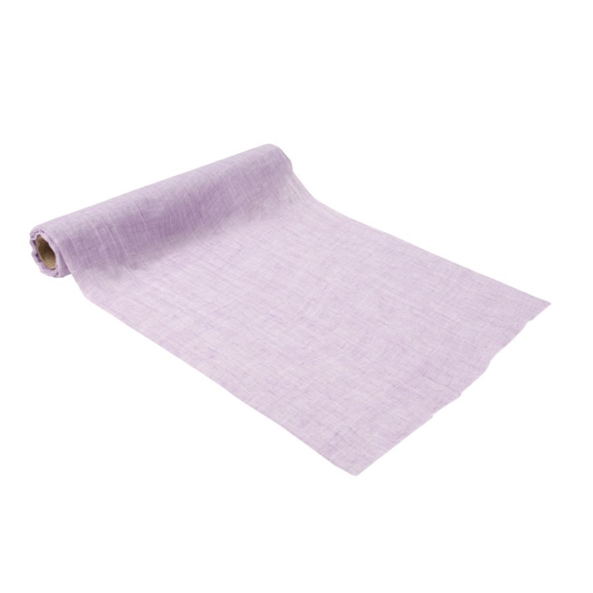 Chemin de Table Mousseline Lilas 