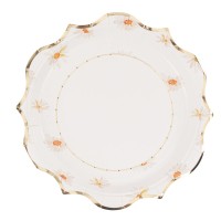 Contient : 1 x 8 Assiettes Daisy