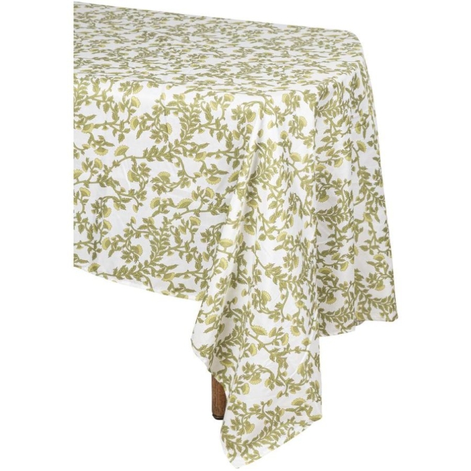 Nappe en Tissu Botanica Verde 