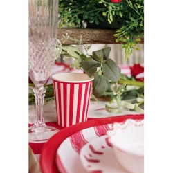 6 Gobelets Mix&Match  Rouge et Blanc. n1