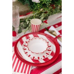 6 Gobelets Mix&Match  Rouge et Blanc. n3