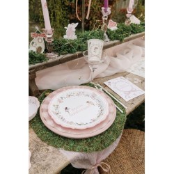 6 Assiettes Fairy World  Joyeux Anniversaire. n2