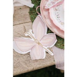 10 Serviettes Fairy World  Papillon. n1