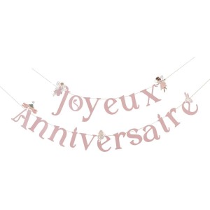 Guirlande Fairy World  Joyeux Anniversaire