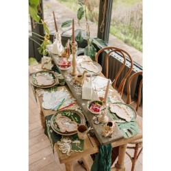 8 Assiettes Dinosaures Vert  Joyeux Anniversaire. n4