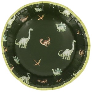 6 Bols Dinosaures Vert