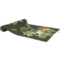 Chemin de Table Dinosaures Vert  Joyeux Anniversaire