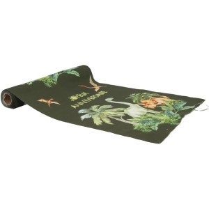 Chemin de Table Dinosaures Vert  Joyeux Anniversaire