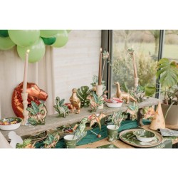 6 Dcors  Poser Dinosaures Vert. n1