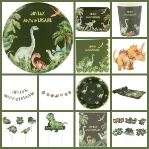 Maxi Bo�te � F�te Dinosaures Vert