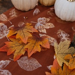 Lot de 50 Feuilles d rable Dgrad de Couleurs Automnales - 10 cm. n2
