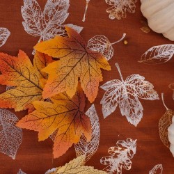 Lot de 50 Feuilles d rable Dgrad de Couleurs Automnales - 10 cm. n4