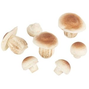 Lot de 7 Champignons en Mousse Couleur Naturelle