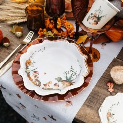 8 Assiettes Promenade d Automne. n2