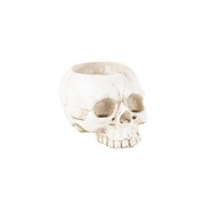 Bougeoir Tte de Mort - 6,3 x 5 cm