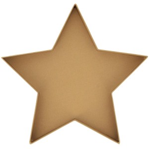 Plateau en carton kraft toile - 40 cm - Alimentaire