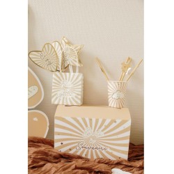 16 Accessoires Gender Reveal Baby Nude (8 Garçon / 8 Fille). n°3