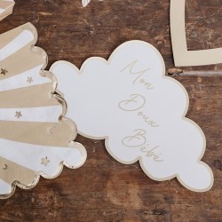 6 Décorations De Table Baby Nude. n°5