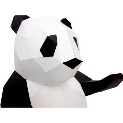 Trophée Petit Panda - Papier 3D. n°1