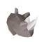 Trophe Rhinocros Gris - Papier 3D images:#0