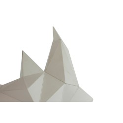 Trophe Rhinocros Naturel - Papier 3D. n1