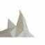 Trophe Rhinocros Naturel - Papier 3D