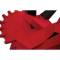 Trophée Tricératops Rouge - Papier 3D images:#1