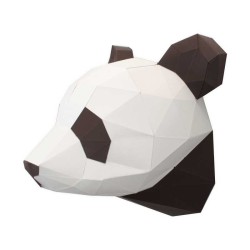 Trophe Tte Panda - Papier 3D. n1
