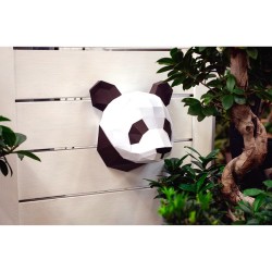 Trophe Tte Panda - Papier 3D. n2