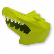 Masque Crocodile - Papier 3D