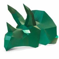 Masque Tricératops - Papier 3D