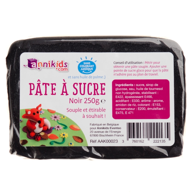 Pte  sucre 250g - Noir 